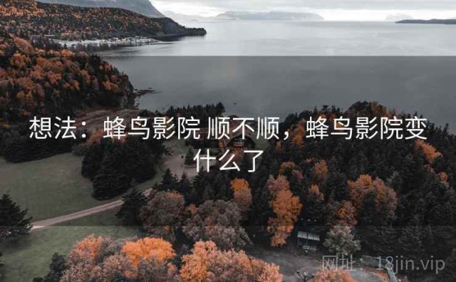 想法：蜂鸟影院 顺不顺，蜂鸟影院变什么了